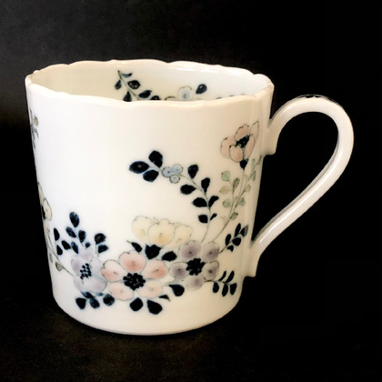 九谷焼作家理節赤ずきんフリーカップ